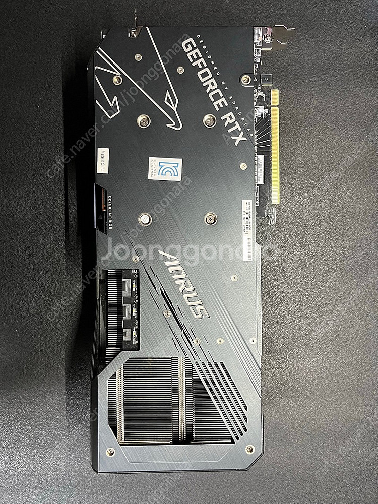 기가바이트 RTX 3070ti 어로스 마스터--7