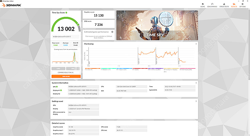 기가바이트 RTX 3070ti 어로스 마스터--9