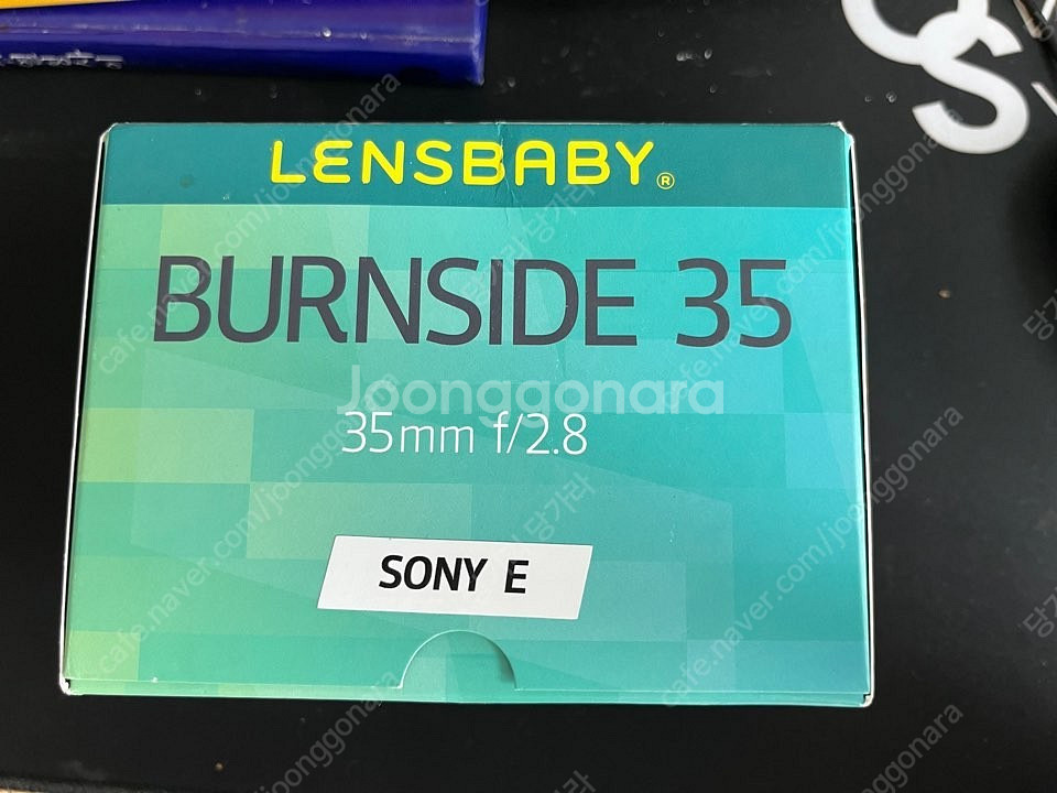 (회오리보케) 렌즈베이비 BURNSIDE 35 f2.8 소니E마운트 판매 합니다.--1