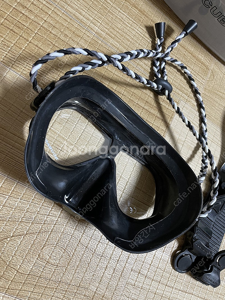 스쿠바프로 스틸콤프 블랙 - 다이빙 스노클링 마스크--1