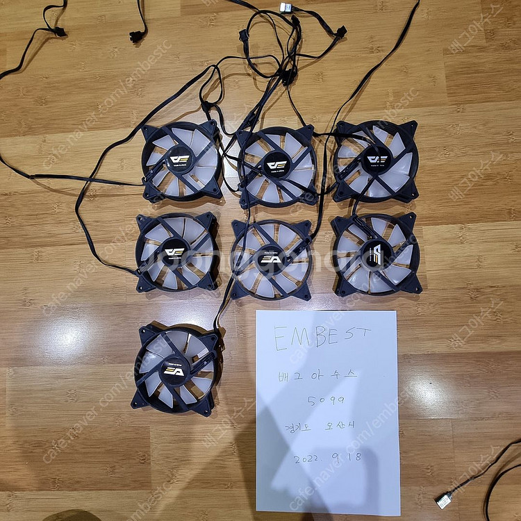 레이저 헌츠맨 미니 2세대/루나랩 헤비 싱글암/리안라 스트리머 V2 케이블/다크플래쉬팬/녹투아쿨러/--7