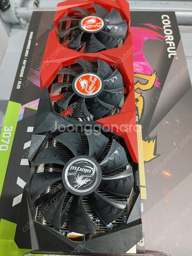 컬러풀 RTX 3070 토마호크 팝니다 2--0
