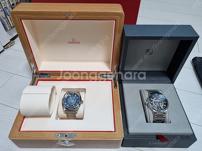 오메가 아쿠아테라 월드타이머 GMT 판매합니다--2