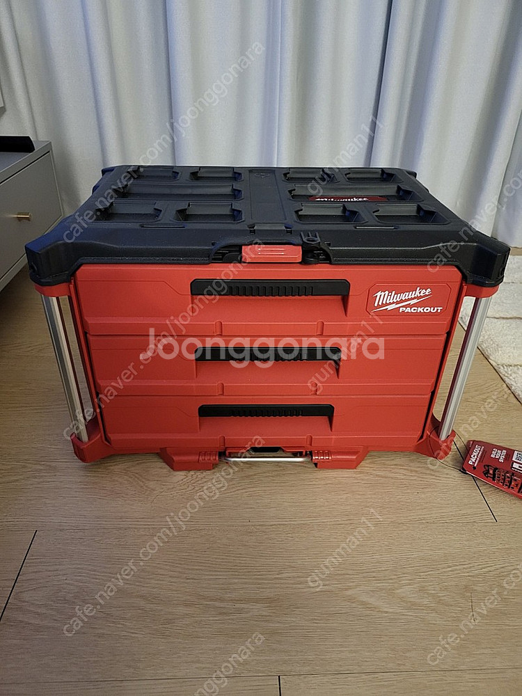 밀워키 팩아웃 3단서랍 미사용 팝니다--0