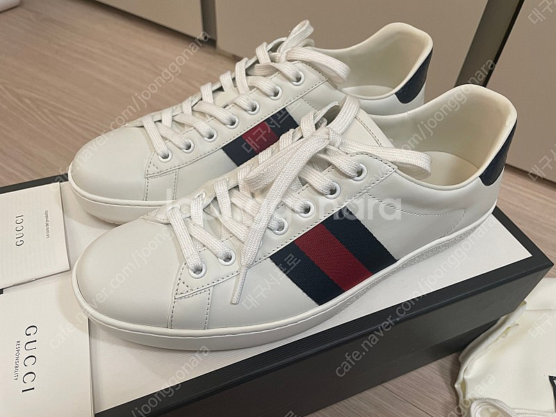 gucci 구찌 에이스 스니커즈 uk8사이즈 신상품급--0