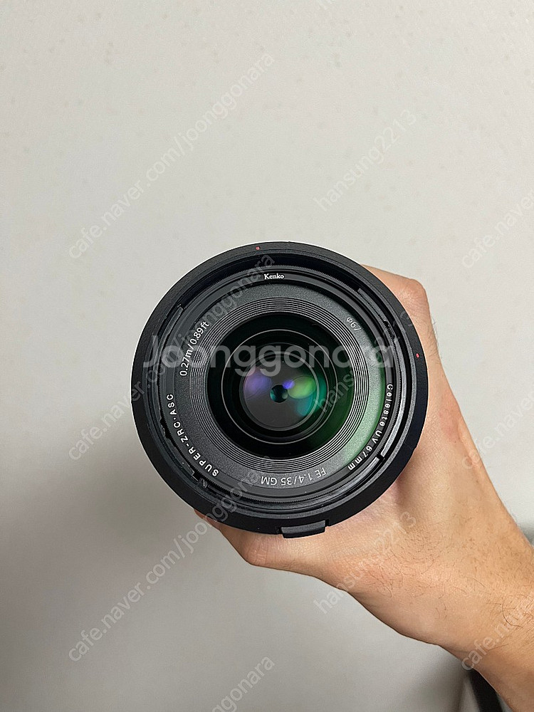 (가격인하) 풀박스 소니 35gm f1.4 팝니다--3