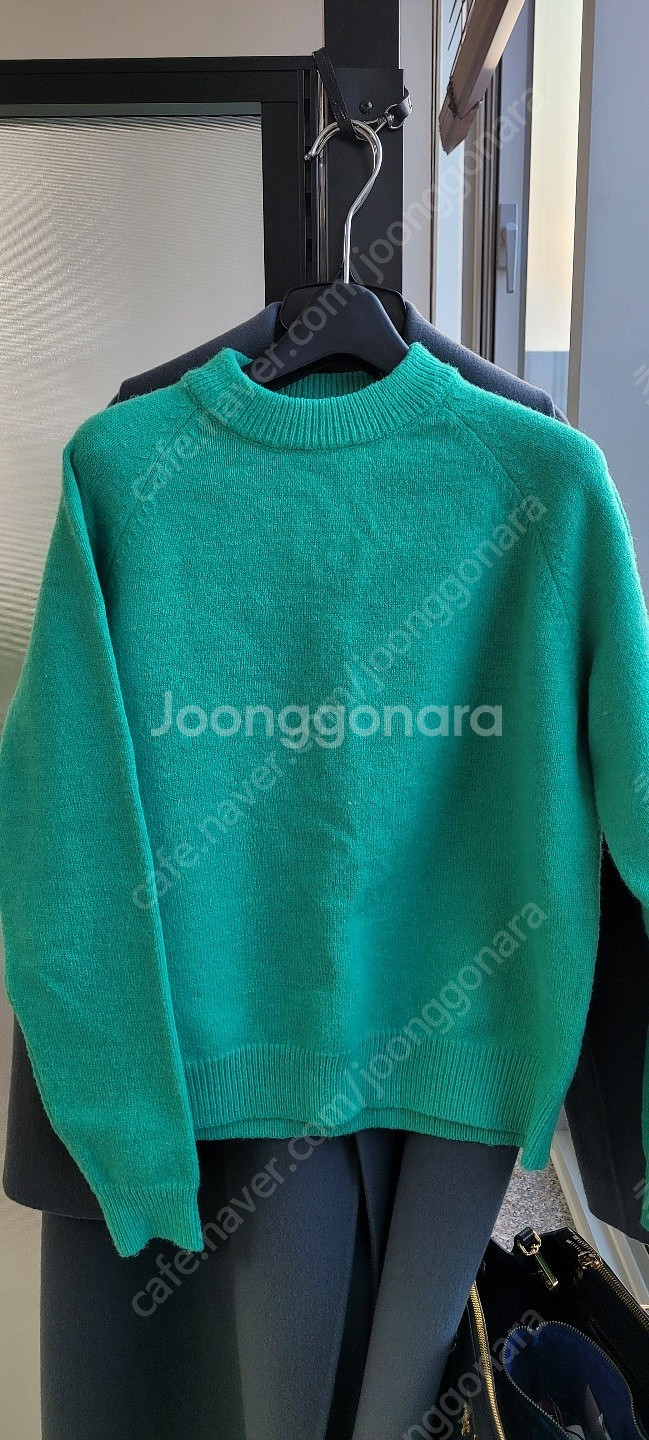 자라 ZARA 알파카 울 스웨터 니트 라운드넥 택포 1...--0