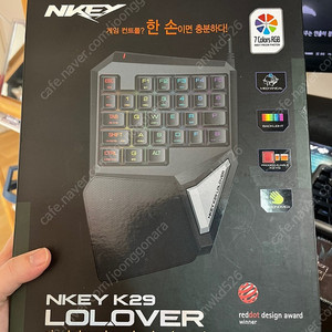 NKEY K29 LOL.OVER 게이밍 한손 키보드 판매