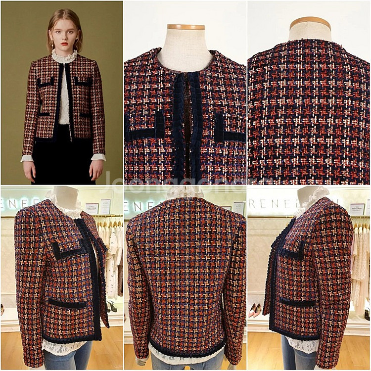 레니본 샤넬 트위드 자켓 트위드 코트 총정리--3