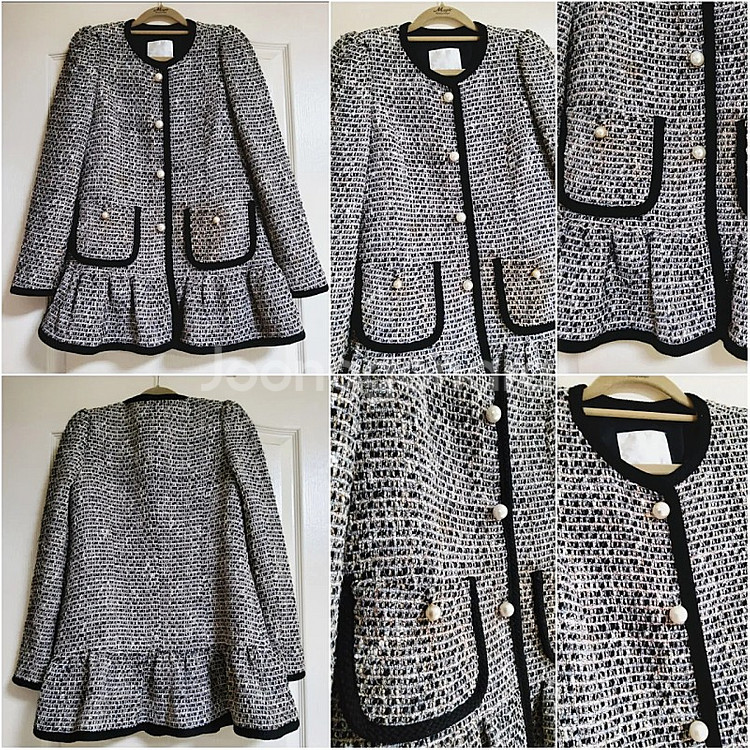 레니본 샤넬 트위드 자켓 트위드 코트 총정리--6