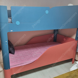 일룸 팅클팝 침대(파랑), 이층연결브라켓 판매. 충북전지역