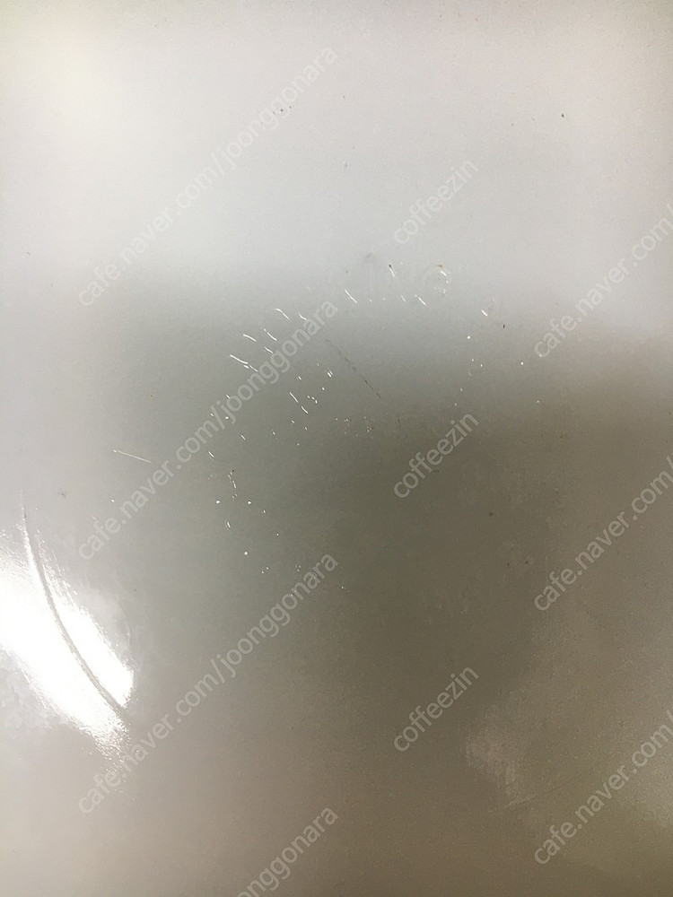 앵커호킹 밀크글라스 블루밴드 파티션접시 이미지