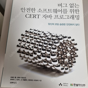 버그 없는 안전한 소프트웨어를 위한 cert 자바 프로그래밍