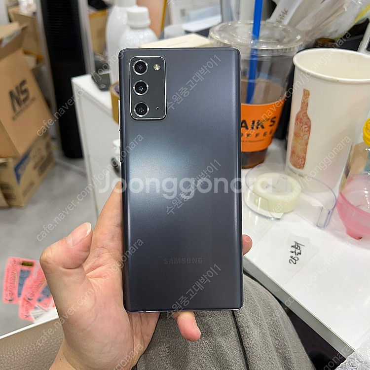 갤럭시노트20 N981 SK 블랙 256GB 33만 3...--2