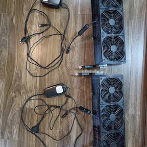 광풍 냉각팬 3구