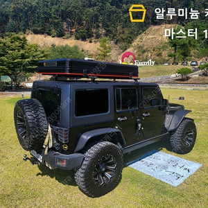 [판매] 스토리지웍스 3인용 더마스터 신형루프탑텐트+어넥스