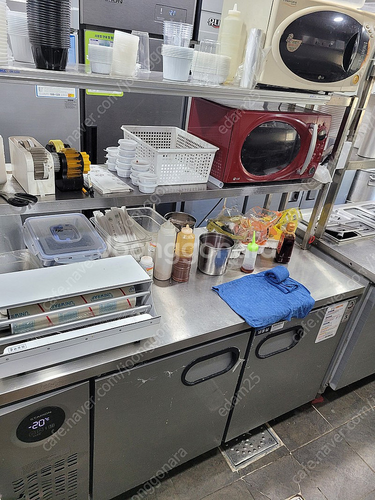 개인 가게 정리합니다. 업소요냉장고 튀김기 육수냉장고 ...--1