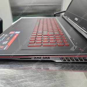 MSI gl73 RAM16G M.2 256 하드별도1T