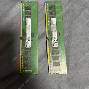 데스크탑 램 DDR4 16GB 2개(총 32GB)