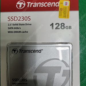 Transcend SSD230S 128GB (dram 탑재) 새 제품 8개 있습니다