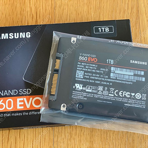 삼성 SSD 860 EVO 1TB 팝니다 (상태좋음)