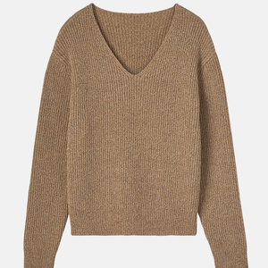 LFM 렉스핑거마르쉐 boucle v-neck knit