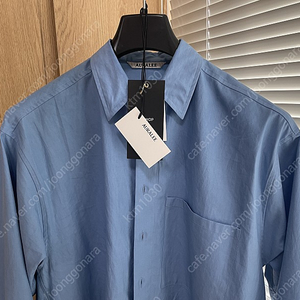 오라리/22AW 워시드 핀스 트윌 빅 셔츠 AURALEE WASHED FINX TWILL BIG SHIRTS/size3