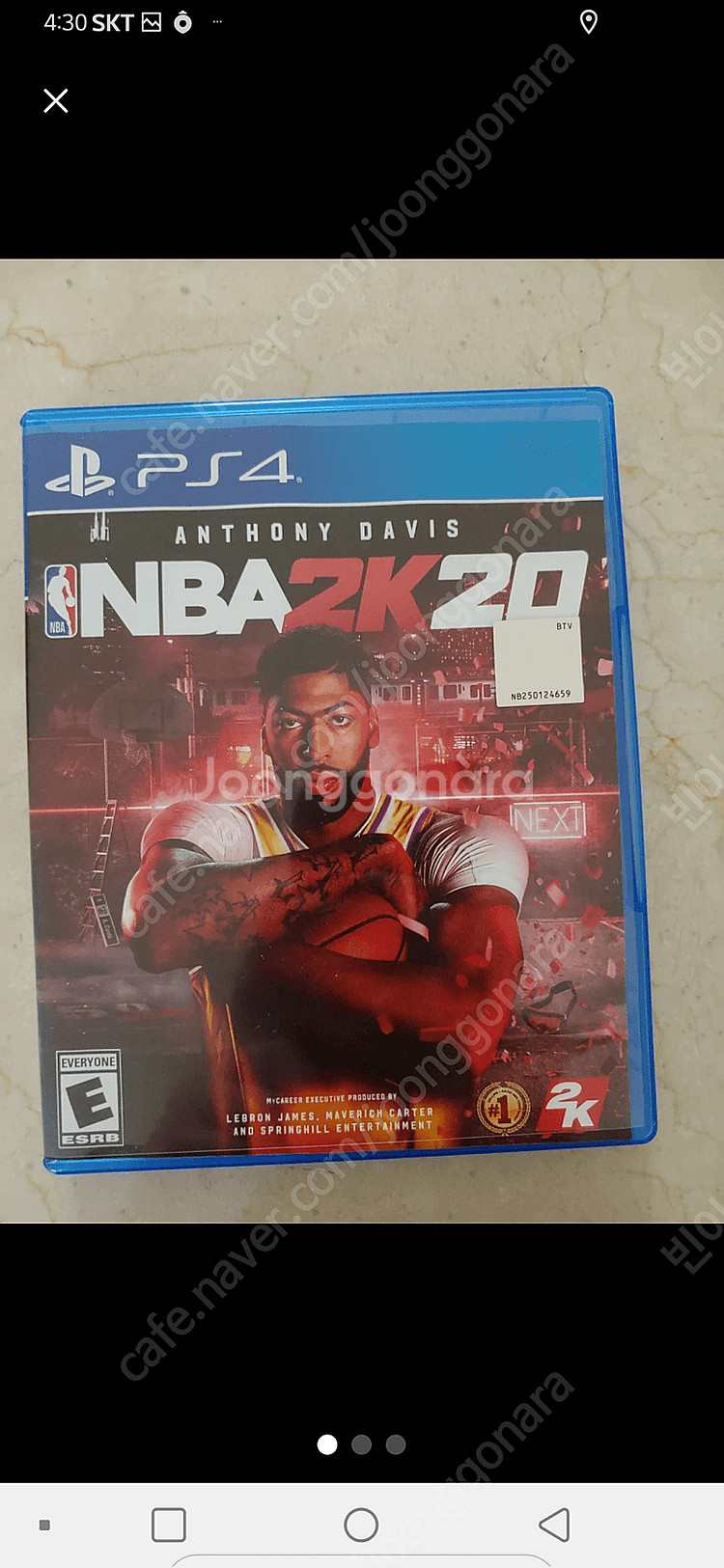 PS4 언틸던, NBA 2K20, 데이즈곤 판매합니다--1
