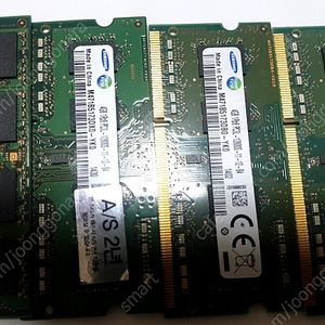 노트북 메모리. DDR3 2GB DDR 4GB PC3L 12800S 각각 팝나다