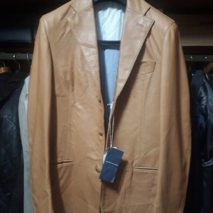 [Tomorrowland] Tomorrowland cow leather blazer jacket 투모로우랜드 / 투모로랜드 카우리더 자켓