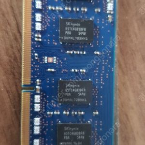 노트북 ﻿DDR3L-1600MHz 4GB 25nm Die SK hynix Inc 2만원