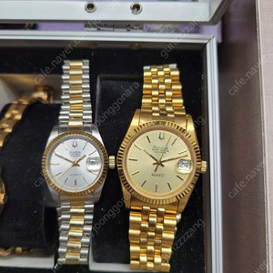 빈티지 로렉스형 부로바 여성 시계 2점 판매합니다.