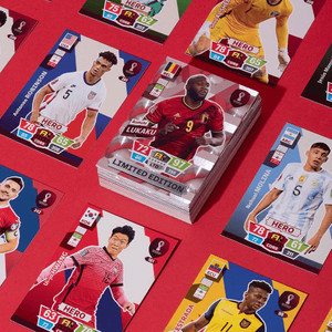 카타르 월드컵 아드레날린 xl 파니니 트레이딩 카드