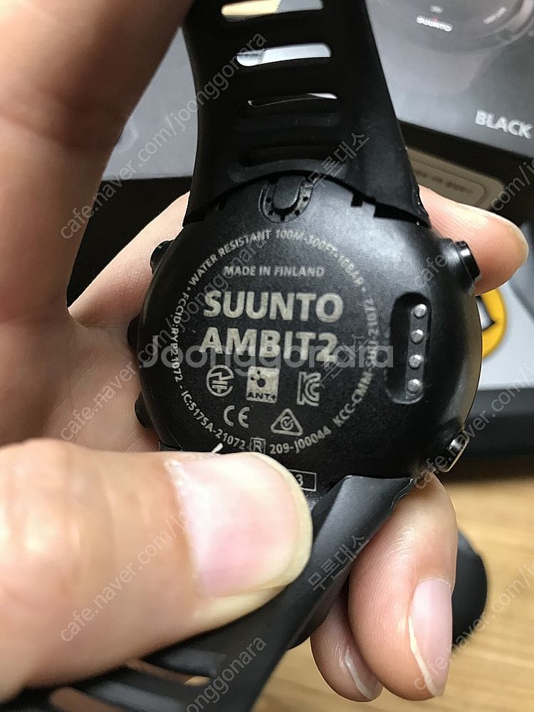 SUUNTO AMBIT2 black HR 순토앰빗2블랙...--4