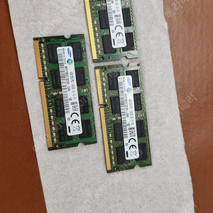 RAM 삼성 4GB 2RX8 PC3-10600S M471B5273CH0-CH9