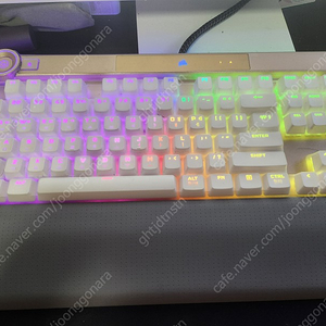 커세어 k100 rgb 미드나잇 골드 팝니다