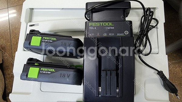 페스툴 배터리 BP 18 Li 3,1/페스툴 TCL 6...--1