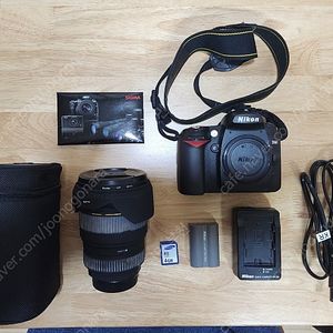 니콘d90 + 시그마 24-70mm 구형 (일괄판매)