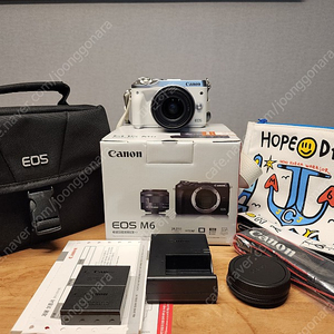 캐논 EOS M6 15-45 KIT (WH)