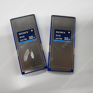 소니 정품 SONY SxS pro 32GB 메모리 카드 팝니다(2개)