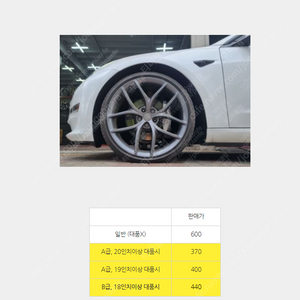 (정품휠) 테슬라 제로G 퍼포먼스 Y스포크 20인치 휠 판매합니다 모델3 모델 Y 장착 가능합니다.