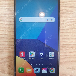 LG Q6 (X600) 32기가 A급 블랙 4만 팝니다