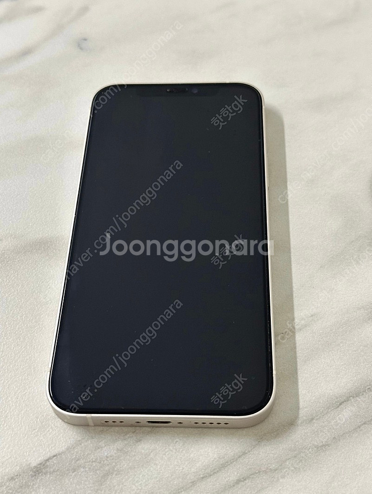 아이폰 12 화이트 64g S급 팝니당--2