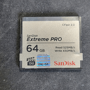 샌디스크 CFAST 2.0 EXTREME PRO 64GB 팝니다