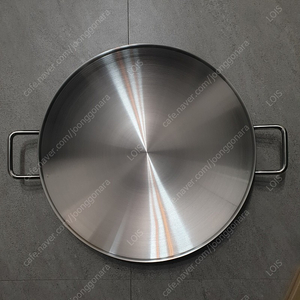 쿠자 316 스테인리스 캠핑그리들 (40cm / 커퍼코어)