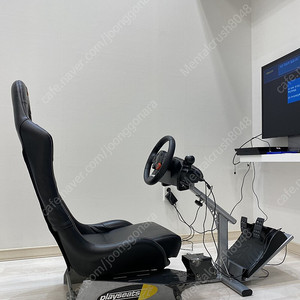 플레이시트 에볼루션 + 로지텍 드라이빙포스 GT