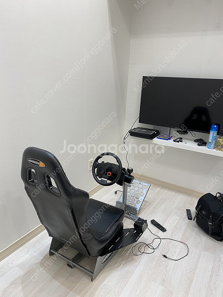 플레이시트 에볼루션 + 로지텍 드라이빙포스 GT--1