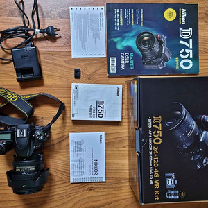 니콘 d750 24-120 4G VR Kit 팝니다.