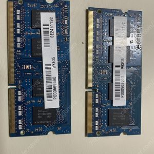 노트북 램 sk하이닉스 DDR3L PC3-12800L 저전력
