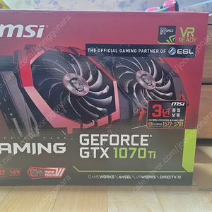 msi gtx1070ti 트윈프로저 그래픽카드 팝니다(15만)